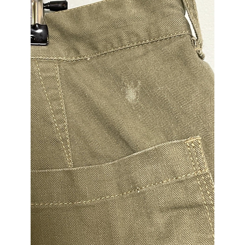 Vintage Polo Ralph Lauren Reversible Shorts 37 Khaki Plaid‎ Y2k Preppy No Tags - Picture 3 of 10